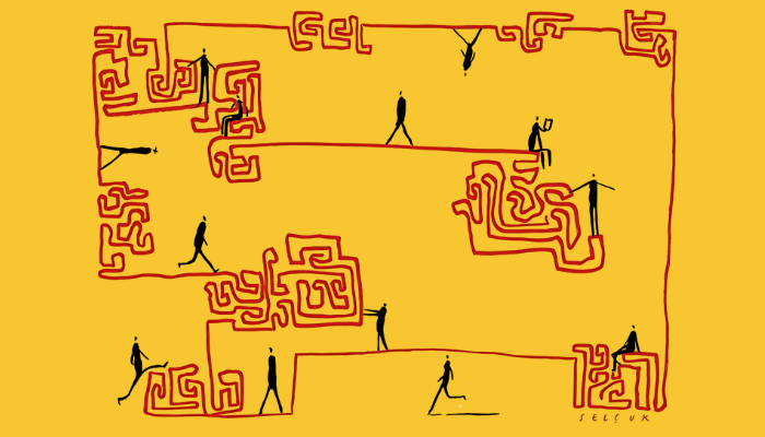 labyrinthe jaune